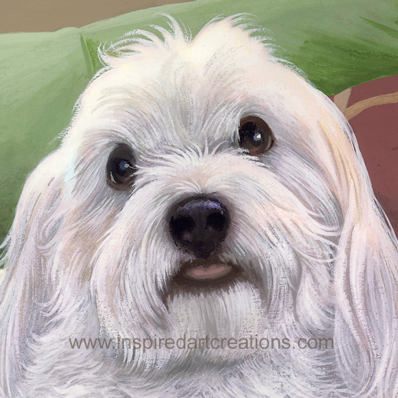 Giclee pigmentaire | Chien | Mojito | InspiredArtCreations