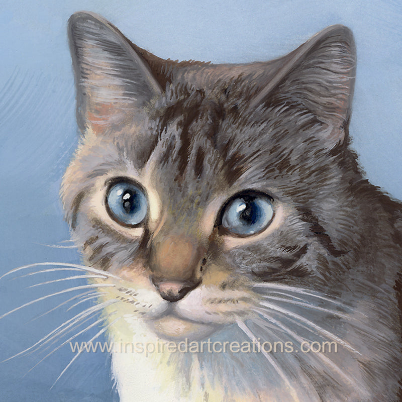 Giclee pigmentaire | Chat | Butters | InspiredArtCreations