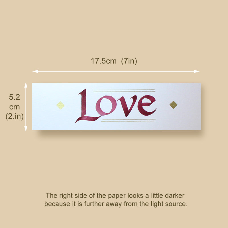 Signet de calligraphie | Love | InspiredArtCreations 