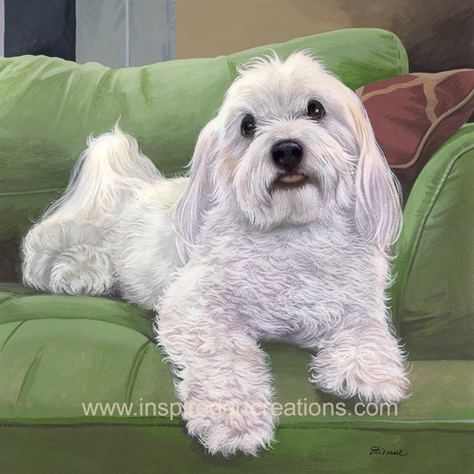 Giclee Print | Dog | Mojito | InspiredArtCreations